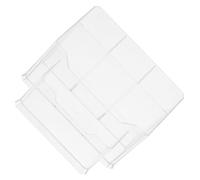 Healeved Organisateur De Outils à Transparent Avec Compartiments Rangement Pratique Pour Manucure Pinceaux De Maquillage Et Accessoires Cosmétiques De Stockage Pour Salon Et Bureau