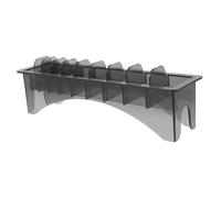 Healeved Organisateur De Tondeuse Et Porte-sabot Emplacements Boîte De Rangement Compacte Guide De Coupe Et Support Stable Compatible Salon De Coiffure Et Usage Domestique