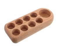 Healeved Organisateur pour Huiles Essentielles Compartiments Support Stable pour Bouteilles de Parfum et Vernis à Ongles Rangement Pratique pour Chambre Salle de Bain et Bureau