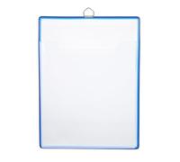 Healeved Organiseur de Dossiers Suspendu A4 Transparent en Plastique Pochette Murale pour Documents et Feuilles de Budget Rangement Multifonctionnel pour Bureau et Classe Format A4