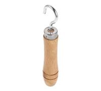 Healeved Outil D'assistance la Fermeture Éclair pour Personnes Âgées Poignée en Bois, Économie D'effort et Utilisation Simple, Adapté aux Vêtements et Chaussures