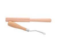 Healeved Outil de Coupe de Fil pour Broderie Main, Accessoire Broderie Polyvalent Manche en Bois, Coupe Précise et Retrait Facile des Fils, pour Couture et Tricot à Domicile