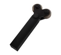 Healeved Outil de Moletage à Double Roue 1.5 en Acier pour Tour à Métaux, Rouleau Moleté à Grain Oblique Antidérapant, Outil de Coupe pour Tournage, Accessoire Professionnel pour Usinage