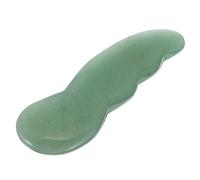 Healeved Outil Gua Sha Compact En Jade Naturel Plaque De Grattage Du Visage Gua Sha Pour La Libération Musculaire Et Une Meilleure Circulation