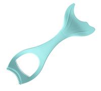 Healeved Outil Multifonction pour Maquillage des Yeux en Silicone Bleu, Aide pour Eyeliner et Mascara, Pochoir Compact Réutilisable pour Fard à Paupières et Sourcils, Accessoires de Beauté