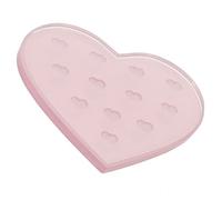 Healeved Palette De Greffe De Cils Verre Tampon De Stockage Pour Colle Pour Extensions De Cils