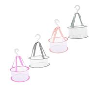 Healeved Panier De Séchage Pour Éponges De Maquillage Lot De 4 20cm Filet En Maille Suspendu Pour Maquillage Et Accessoires Variées Pratique Et Réutilisable