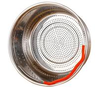 Healeved Panier Vapeur en Acier Inoxydable 6l avec Poignée Grille de Cuisson Vapeur Réutilisable pour Autocuiseur Multifonction pour Riz Légumes et Fruits de Mer Accessoire Ménager