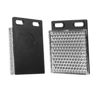 Healeved Panneau Réflecteur Rétroréfléchissant 2pcs en Abs et Acrylique, Résistance Météo Élevée pour Capteur Photoélectrique pour Équipements de Sécurité et Panneaux