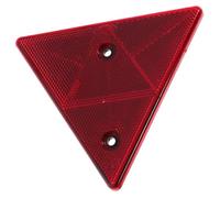 Healeved Panneau Triangulaire de Sécurité Réfléchissant en Plastique Trous Pré-Percés Triangle de Signalisation Routière Multifonction pour Camions et Remorques Réflecteur Triangulaire
