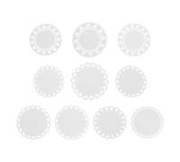 Healeved Papier Dentelle Ajouré pour Scrapbooking - 1 Paquet de Papier Décoratif Fin en Dentelle Matériau Créatif pour Journal Intime et Loisirs Manuels Décor Vintage pour Carnets et