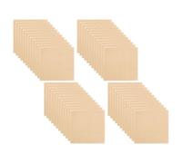 Healeved Papier Sulfurisé Antiadhésif Carré 15X15 CM 500 Feuilles pour Galettes et Hamburgers Papier Alimentaire Résistant à L’Huile L’Eau pour Cuisson et Séparation des Steaks Hachés