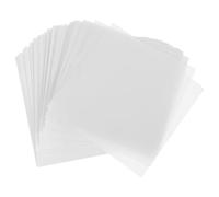 Healeved Papier Sulfurisé Non Blanchi 75X75 MM 31G 500 Feuilles Épaisses Antiadhésives pour Balance de Laboratoire Papier de Pesée Non Absorbant et Résistant à la Déchirure pour Pesée et