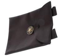 Healeved Paquet Banane Médiéval Vintage en Cuir PU, Paquet de Cosplay Portable pour Hommes, Accessoires de Costumes Renaissance pour Soirée et Rangement Pièces de Monnaie, Taille Unique,