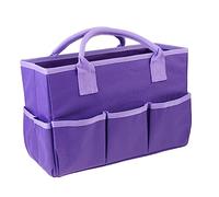 Healeved Paquet De Rangement Multifonction Violet Taille Moyenne Trousse pour Cosmétiques Et Outils De Jardinage Usage Quotidien Enseignant Jardinier