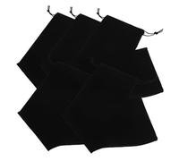 Healeved Paquet De Rangement pour Fer à Friser Et Lisseur 5 Pièces 12x44 Cm en Peluche Cordon De Serrage pour Femme, Pochette De Voyage Multifonctionnelle pour Coiffure Et Voyage