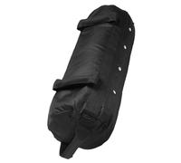 Healeved Paquet de Sable d'Entraînement Réglable 60 Lbs Noir en Tissu Oxford Ultra-Résistant avec Conteneur Intérieur Ajustable Paquet Lesté Fitness pour Musculation Cross-Training et