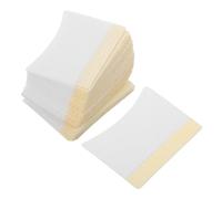 Healeved Patch Facile à Retirer pour Extensions de Cils en Coton Blanc sans Peluches 40 Pièces Voyage Protection des Yeux