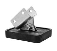 Healeved Patins Antidérapants en Caoutchouc Épais 18 MM pour Pieds D’Échelle en Aluminium Coussin de Rechange Protection Sol et Stabilisateur pour Escabeau et Échelle D’Extension