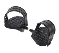 Healeved Pédales de Vélo D’Appartement Antidérapantes 1 Paire en PP Solide pour Fitness Indoor, Accessoires de Pédalier Résistants à L’Usure, Surface Large pour Stabilité Optimale