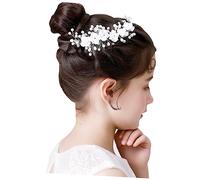 Healeved Peigne à Cheveux De Mariée Et Cristaux Accessoire Élégant Pour Cérémonie Coiffure De État Civil Fête Prom Ou Anniversaire