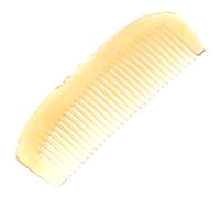 Healeved Peigne Corne de Mouton Naturelle Peigne Multifonctionnel pour Massage et Démêlage des Cheveux