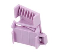 Healeved Peigne De Guidage Pour Tondeuse à Cheveux Violet Compatible Tondeuse à Barbe Contrôle Précis Discipline Cheveux Usage Professionnel Et Domestique Réparation Pointes Fourchues