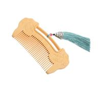 Healeved Peigne De Main Avec Gravure De Verrou Ruyi Peigne à Dents Fines Pour Cheveux Et Barbe
