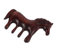 Healeved Peigne de Massage en Bois de Zitan Marron, Outil de Massage Doux pour Cuir Chevelu, Souvenir Unique pour Fête du Nouvel An Chinois 2026
