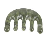 Healeved Peigne Jade Pour Massage Outil De Coiffure Pour Hommes Et Femmes Brosse De Massage Relaxante Jade Pour Types De Cheveux Aide à Soulager La Pression