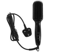 Healeved Peigne Lisseur Électrique 6 Vitesses pour Cheveux et Barbe Brosse Lissante Professionnelle Outil Multifonction pour Coiffure Homme Accessoire Coiffure Cheveux et Barbe Lisseur