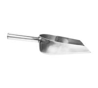 Healeved Pelle à Glace Multifonction en Acier Inoxydable, Taille Moyenne, Pelle à Farine et Céréales, Ustensile Cuisine Inox Professionnel pour Buffet, Bar et Supermarché, Outil Utilitaire