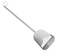 Healeved Pelle à Litière Télescopique en Acier Inoxydable pour Poulailler et Cages à Oiseaux, Ramasse-crottes Solide, Outil de Nettoyage Pratique pour Reptiles et Petits Animaux, 1 Pièce