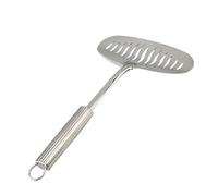 Healeved Pelle à Poisson en Acier Inoxydable 430 Large et Épaisse Manche Confortable, Spatule Multifonction Cuisine Professionnelle et Buffet
