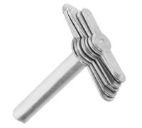 Healeved Perforateur Manuel Outil de Poinçonnage Simple et Polyvalent Multiple 5-15mm pour Bouchons en Caoutchouc Argenté en Zinc-fer pour Laboratoire