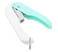 Healeved Perforatrice Manuelle Trou Rond 4 Mm en Métal Robuste, Mini Perforatrice Portable pour Papier et Carton Jusqu’à 80 Feuilles, pour École, Loisirs Créatifs et Reliure