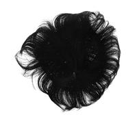 Healeved Perruque Courte Homme Cheveux Raides Synthétiques Usage Quotidien Postiche Calvitie Texture Douce Ajustement Confortable Ligne Cheveux Naturelle