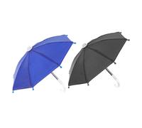 Healeved Petits Parapluies Pour Téléphone Portable, Pare-soleil Extérieur Léger En Tissu Polyester, Accessoires D'équitation Pour Cyclistes, Lot De 2 Pliables Et Décoratifs