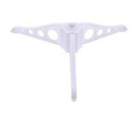 Healeved Pied de Sapin de Noël en Plastique Blanc 15 CM Support d'arbre de Noël Stable et Détachable pour Sapin Artificiel Base Pratique pour Décoration Intérieur