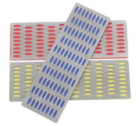 Healeved Pierre à Aiguiser Diamant 3 Pcs Maille Simple Face, Outil Manuel Polyvalent pour Couteaux, Ciseaux et Camping, Compacte et Portable, Meule à Aiguiser Cuisine et Maison