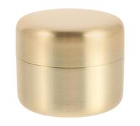 Healeved Pilulier en Acier Inoxydable Grand Format Étui à Pilules Rond Portable Boîte à Remède Hermétique pour Voyage Rangement Sécurisé et Compact Pilulier de Voyage Pratique en