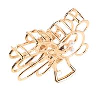 Healeved Pince à Cheveux Ours Accessoire De Coiffure Élégant Style Géométrique Rose Doré Pour Occasions Spéciales Et Utilisation Quotidienne