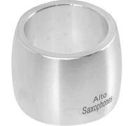 Healeved Pince à Clarinette Réglable en Métal Argenté pour Ligature Clip à Anche pour Clarinette et Saxophone Accessoire Musical Professionnel Usage Concert et Répétition