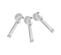 Healeved Pince à Sachets de Thé en Acier Inoxydable Brossé - Petites Pinces Multifonctions pour Glaçons et Amuse-gueules, Outil Léger et Compact Cuisine et Service de Thé