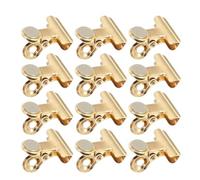 Healeved Pince Aimantée Élégante en Acier Inoxydable avec Finition Métal Lisse, Lot de 12 Clips Photo pour Petites Œuvres d'art et Cartes, pour Galeries d'art et Décoration Murale