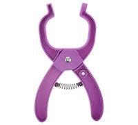 Healeved Pince de sécurité pour la Pose d'yeux, Outil d'installation à Ressort en Plastique pour Yeux et Nez de poupées, Peluches et amigurumis, avec poignée Ergonomique.