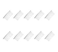 Healeved Pince Fixation Voile Marié 10 Pièces 7. 8cm 20 Dents Fantaisie Bricolage Fil Métallique Pince à Cheveux Peigne Mariée Mariage Voile Peigne () Peigne Pour Voile De Mariée