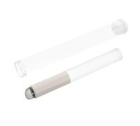 Healeved Pinceau à Lèvres Rond Silicone Transparent Petit Outil De Maquillage Portable Pour Appliquer Lèvres Masque Pour Voyages