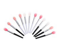 Healeved Pinceaux à Lèvres en Silicone Applicateurs de Rouge à Lèvres Pratiques Lot de 12 Légers et Résistants Couleur Aléatoire pour Maquillage Professionnel et Usage à Domicile