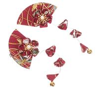 Healeved Pinces à Cheveux Fleurs Japonaises avec Clochettes Accessoires Kimono Élégants et Filles
